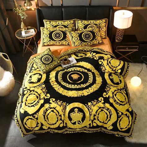 versace replica blanket|versace style bedroom set.